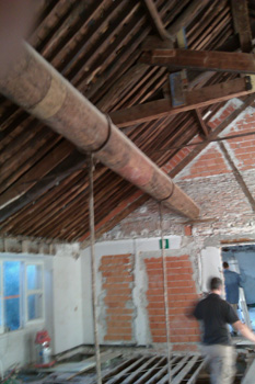 Palazzo Gerolamo Grimaldi,detto Meridiana messa in opera dei tiranti originali2