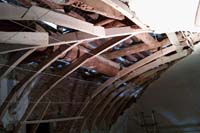 Palazzo Gerolamo Grimaldi,detto Meridiana restauro conservativo delle centine della volta del soffitto a Vela4